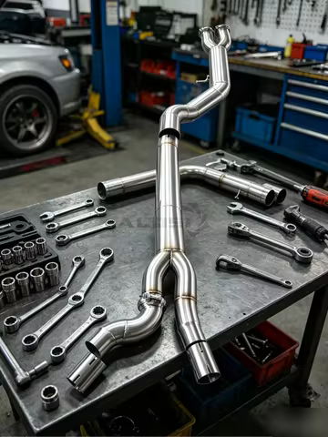 For BMW M2C M2 Competition S55 F87 3.0T 2018-2021 Stainless Steel Exhaust mid pipe