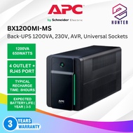 APC BX1200MI-MS Back-UPS 1200VA, 230V, AVR, Universal Sockets