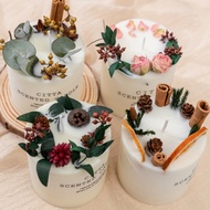 Aromatherapy essential fragrance romantic candles soy beans wax natural handmade candle for home wedding party decoration gift for her/him เทียนหอมโรแมนติก กลิ่นหอมสบายแม้วางตั้งโชว์ ทำจากธรรมชาติ 100% [พร้อมส่ง/READY TO SHIP] เทียนหอมบริสุทธิ์ เทียนหอม