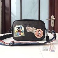 Coach Pouch Crossbody x Minnie Mouse Patches Bag - 100% ORIGINAL