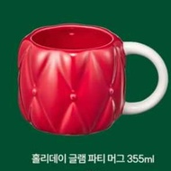 Starbucks Korea Holiday Glam Party Mug 355ml