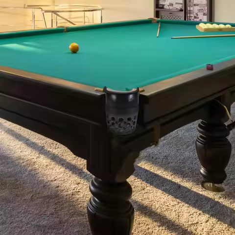 2Pcs American Billiards Table Pockets Replacement for 160 Ball Drop Tables Premium Plastic Construct