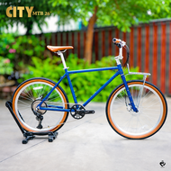 RICHTER CITY 2027 จักรยาน MTB วินเทจ 26 นิ้ว เฟรมอะลูมิเนียม SHIMANO CUES 10 สปีด ดิสก์เบรกน้ำมัน พร