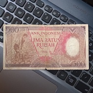 Uang Kuno Seri Pekerja 500 Rupiah Tahun 1958