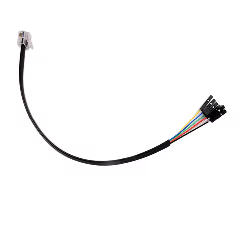 25cm EV3 Extension Line 6p6c Building Blocks Crystal Head to 6P Female DuPont Head Connector Wire fo