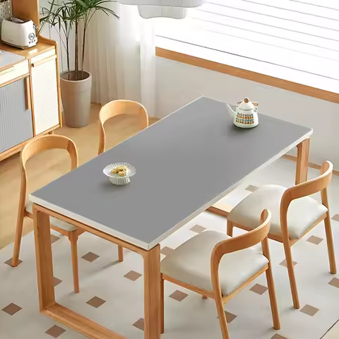 Silicone Table Mat 60X120cm Heat Resistant Dishwasher Safe Non-Slip Kitchen Dining Table Protector W