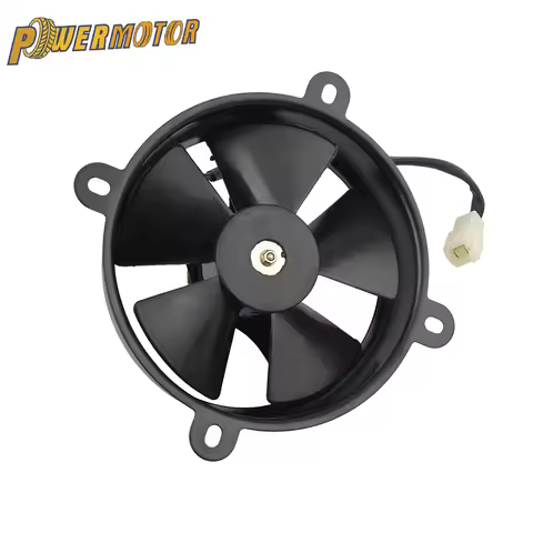 12V 6" Motorcycle Cooling fan Oil Cooler Engine Electric Radiator For Honda Yamaha Suzuki KTM Kawasa