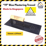 YF 99999 | Rainbow Plastering Trowel 100% Original | Pisau Plaster | 114mm * 277mm | Sudu Kereta Api