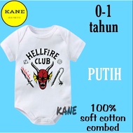 Baby clothes jumper baby HELLFIRE CLUB BAND METAL Music heavy rock logo custom writing age 0 1 2 3 4