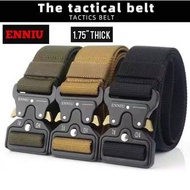 New tactical belt men's adjustable heavy military tactical belt