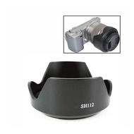 1 PCS SH112 Lens Hood Replace ALC-SH112 Lens Hood 49mm for Sony E-mount SEL-1855 18-55mm f/3.5-5.6 O
