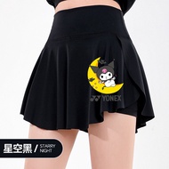 Yonex sport skirt 2024 new women sports skirt with moisture wicking ability badminton tennis table tennis volleyball sports skirt