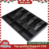 Cash Register Drawer -  Tray Replacement 4 Bill/3 Coin Cash Register Insert Tray,12.6 x 9.6 x 1.4Inc