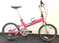 GIANT HALFWAY 7S FD17S 捷安特 折疊腳踏車 小折 粉紅色