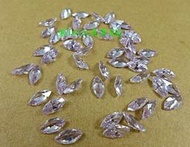 馬眼形CZ鋯石(變色藍)3mmX6mm~5mmX10mm硞石/裸鑽/蘇聯鑽CZ/半寶石