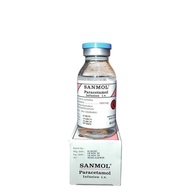 paracetamol sanmol 1000 mg / iv / injection/ injeksi / infus