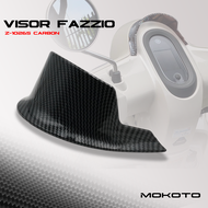 YAMAHA MIO FAZZIO SPEEDOMETER WINDSHIELD VISOR CARBON Z-10265 / SMOKE Z-10266 FOR YAMAHA MIO FAZZIO 