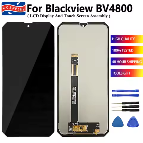 HD LCD For Blackview BV4800 LCD Display Front Touch Screen Digitizer For BLACKVIEW BV4800 Pro bv4800