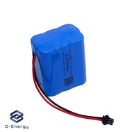 แบตเตอรี่แพค Li-ion 18650 3S2P 11.1V 4000-6400mAh มีวงจรป้องกันภายใน BMS 10A Connector VH3.96MM 2Pin