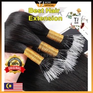 100% Real Human Hair Extension 8D Straight Natural Hair Extensions Salon Barber Professional Hair St