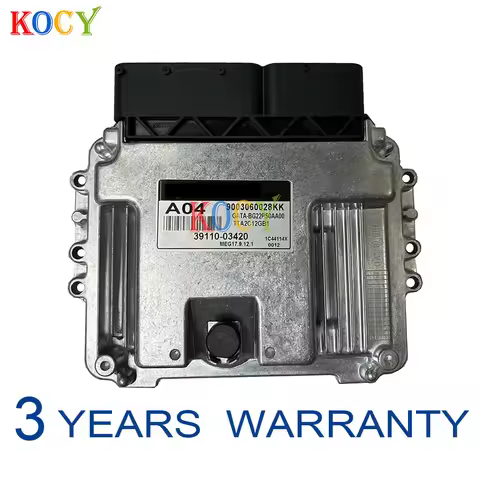 Engine Control Unit MEG17.9.12.1 39110-03420 3911003420 ECU ECM for Kia Electronic Control Module