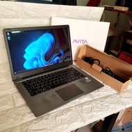 95%新行貨勁快超薄AVITA NS14A6 14" lntel i5-8265U 1.6GHz 8GB+256GB SSD+UHD Graphics 620 手提電腦 銀色 全套有盒