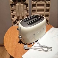 SMEG SMEG Italian Retro Toaster Stainless Steel Toaster Doss Stove Breakfast TSF01