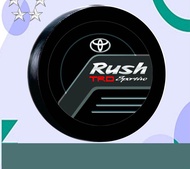 sarung ban serep rush tutup ban mobil RUSH bahan kulit sintetis tebal tahan lama