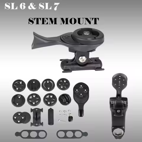 Bicycle Computer Mount FOR SL7 SL6 Stem Handlebar FLY Garmin Bryton Garmin Wahoo Cateye Bryton GoPro