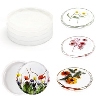 MIA Epoxy Round Handmade Placemat Cup Mats Resin Casting Mold Clay Tools Tray Mold Coaster Mould
