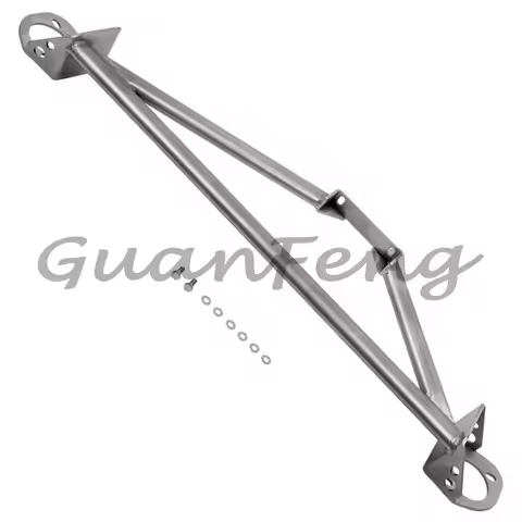 Front Upper Strut Tower Brace Bar Kit for Honda Civic EG EK8 EJ9 Integra DC2