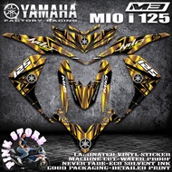 YAMAHA Mio i 125 /125s full DECALS / STICKER FOR MOTORCYCLE PARTS AND ACCESSORIES