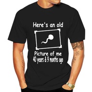 Heres An Old Picture Of Me Mens Novelty 40th Birthday Gift Ideas Mens T Shirt