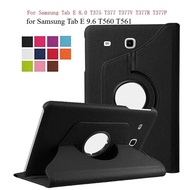 Case For Samsung Galaxy Tab E 8.0 T375 T377 PU Leather Flip Stand Tablet Cover 360 Degree Rotating S
