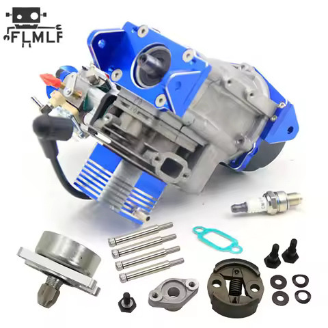 26cc or 29cc or 58cc 2-Stroke RC Boat Petrol Marine Gas Engine or Electric Start Kit for Racing Boat
