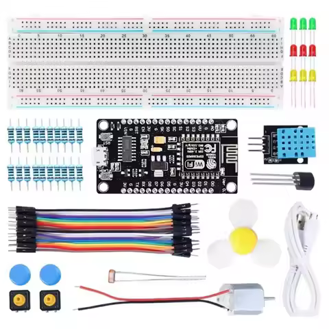 A16Q-ESP8266 Wifi Starter Kit Temperature & Humidity Sensor Programming Kit Learning Kit For Electro