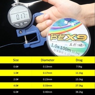 🇲🇾 Tali benang sembilan sulam 9X halus dan paduuuu braid line reel lure pancing ikan kelisa kelah si