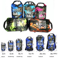 Ready Stock GoTravel 2L 5L 10L 20L 20L Extra Thick Waterproof Ocean Diving Dry Bag Travel Outdoor S