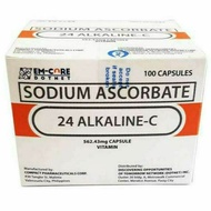 Sodium Ascorbate 24 ALKALINE C 100capsule