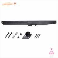 EUCALYTUSMY Barn Door Buffer, Adjustable Durable Sliding Barn Door Damper, Smooth Black Door Slide D