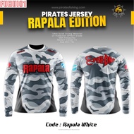 (Fuhui01) RAPALA FISHING JERSEY | BAJU PANCING RAPALA SNOW EDITION | RAPALA SNOW EDITION FISHING JER