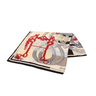 [二手] 愛馬仕 HERMES 絲巾 Carre Geant Carre 140 Della Cavalleria 女士真絲絲巾 二手 B