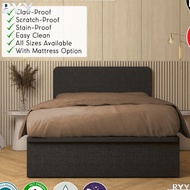RLY Living Mall 14"/16"/18" SBD Storage Bed PetFriendly Scratchproof Fabric-w/ Mattress