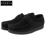 Clarks Wallabee 男士樂福鞋，黑色，6 碼，貨號 261725，英國
