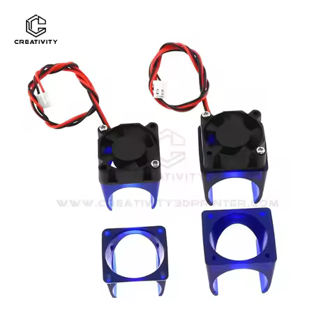 Creativity E3-D V5 V6 Fan Duct Bracket Housing Guard for Cooling Fan 3010 DC 12/24V hotend DIY J-hea