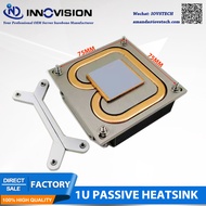 【100%-New】 1u Passive Cpu Cooler Lga1150 1151 1155 1156 Lga1200 Server Heatsink Processor Socket For