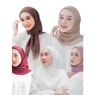Bella Square Plain Square Hijab 115x115 Premium Neci Sewing 78 Colors Square Hijab