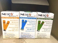 Strip Nesco Gula darah Stik Nesco / Asam Urat Nesco / Kolesterol nesco Strip / Uric Acid Nesco / Glu