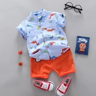 BabyBee Kids Clothing Baby Boy Suit Set Short Sleeve Two-Piece Summer Korean Kids