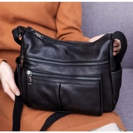 Women's Sling Bag - Genuine Cow Bag (size M-L) - Women's Sling Genuine Leather Bag | Genuine Leather